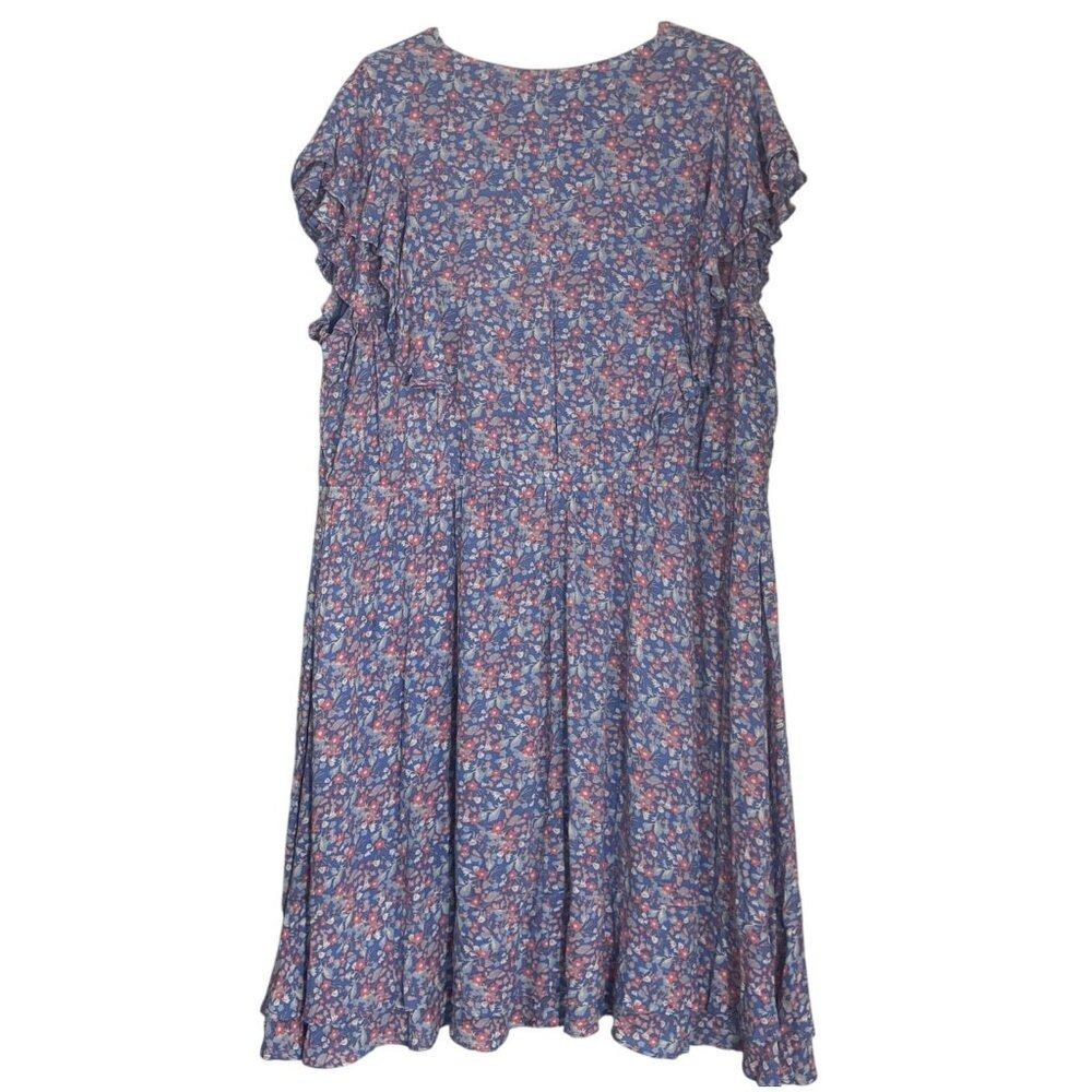 Lane Bryant Floral Mini Dress - Picture 2 of 8